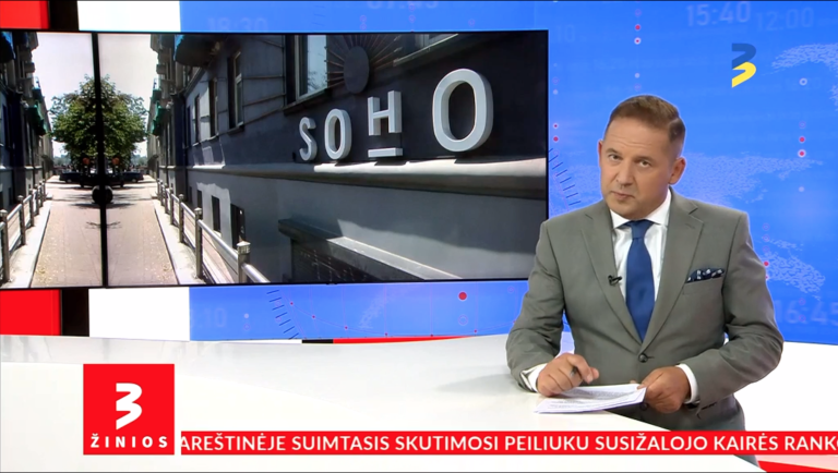 TV3 žinios: SOHO gina savo teisę į buvimą